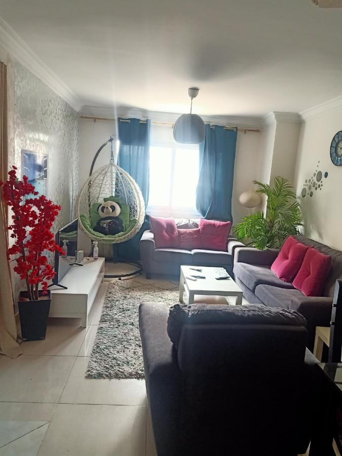 Fully Furnished Apartment At Ocean Blue Compound Kairo Eksteriør bilde