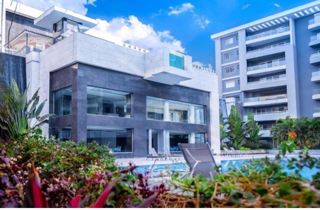 Fully Furnished Apartment At Ocean Blue Compound Kairo Eksteriør bilde