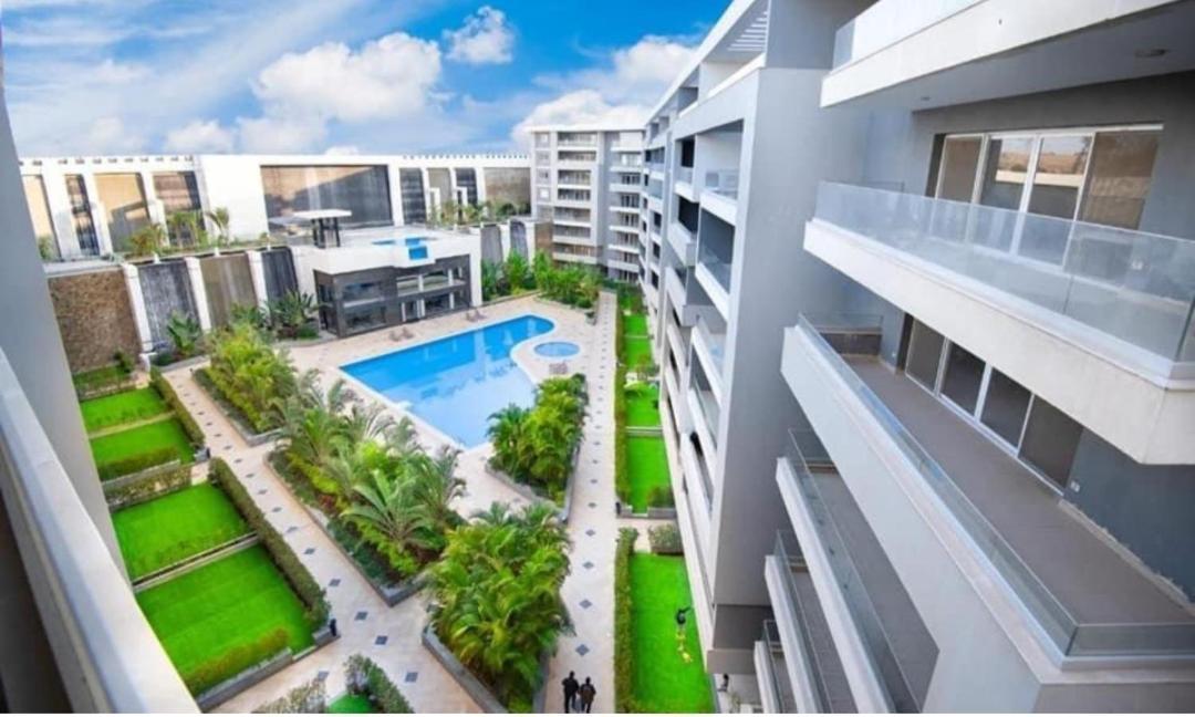 Fully Furnished Apartment At Ocean Blue Compound Kairo Eksteriør bilde
